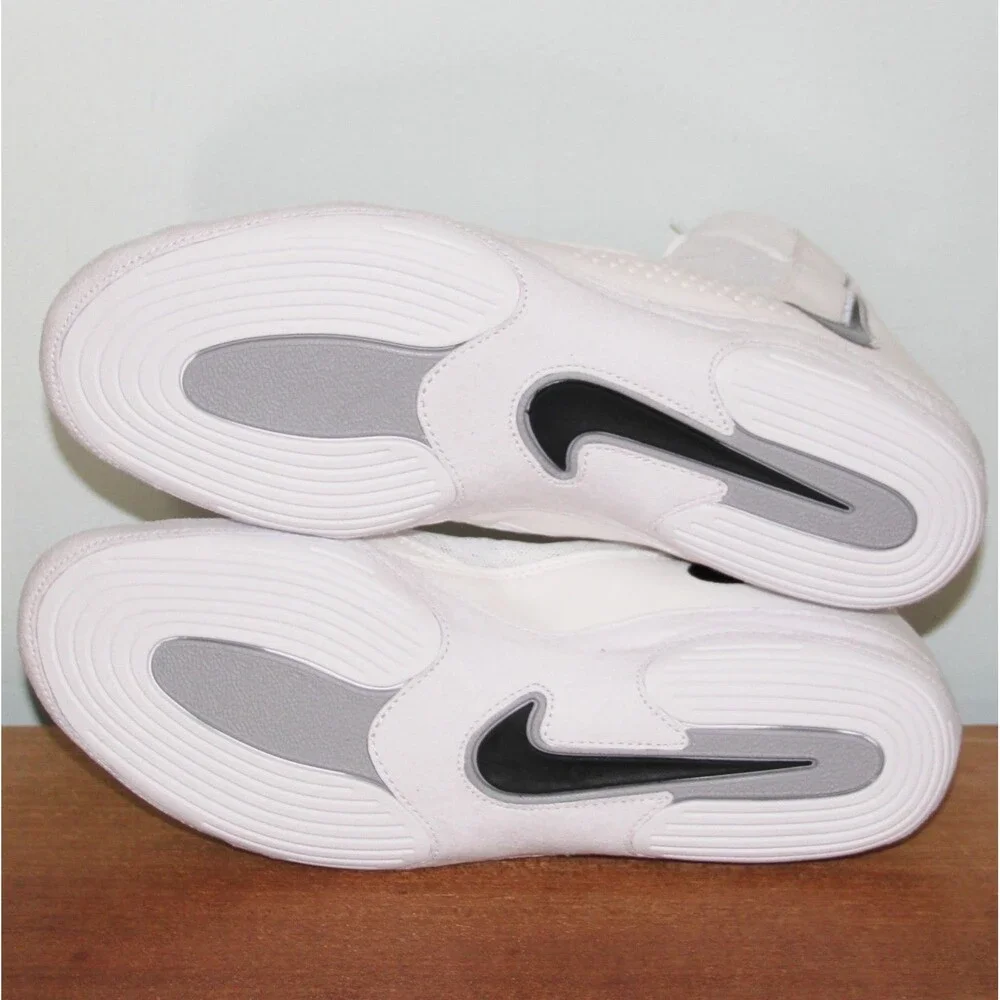 Nike Inflict 4 Wrestling Shoes Mens 10 White Black